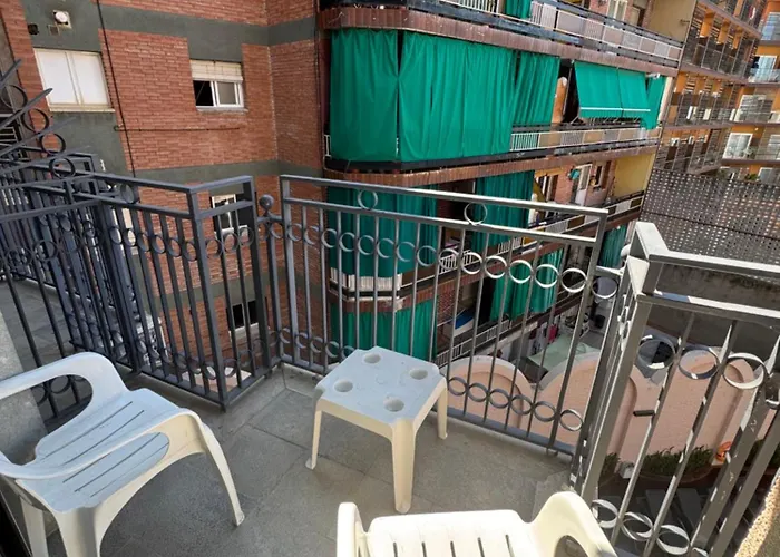 Piso De Simba Cerca De Playa, Con Piscina Y Varias Terrazas Λορέτ Ντε Μαρ