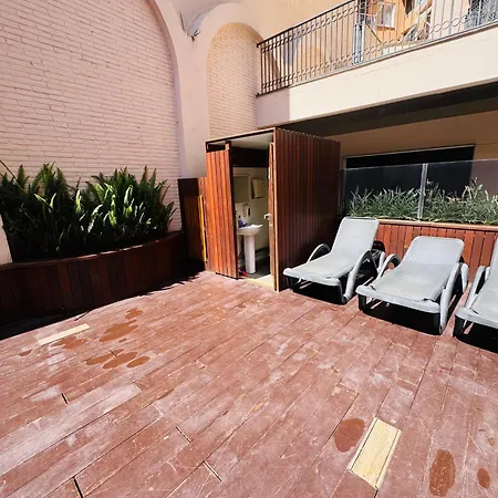 Piso De Simba Cerca De Playa, Con Piscina Y Varias Terrazas Lägenhet *
